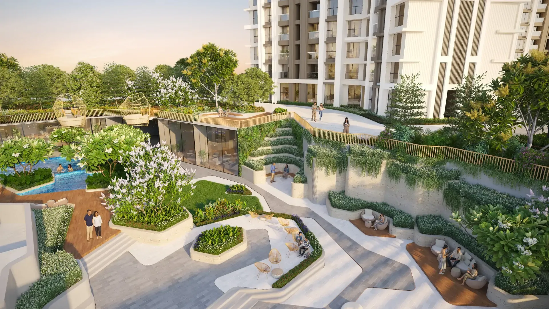 L & T Realty Wagle , Thane